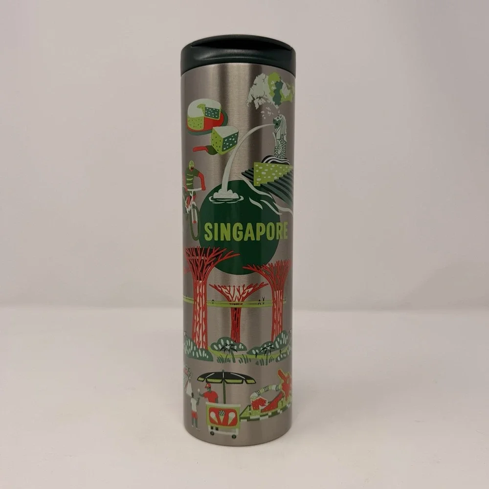 Starbucks Singapore Been There Series Stainless Steel Tumbler 16oz NEW